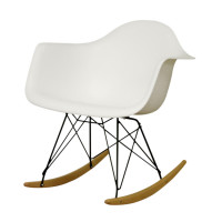 Baxton Studio Accent Chair White DC-311W-white